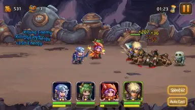 Screenshot von Heroes Legend: Idle Battle War 9
