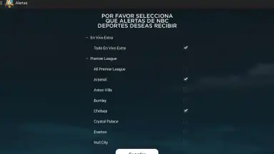 Screenshot von Telemundo Deportes 12