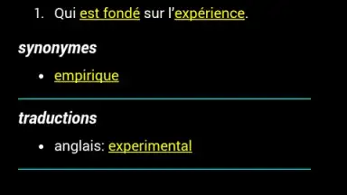 Screenshot von French Dictionary - Offline 5