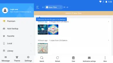 Screenshot von ES File Explorer 4