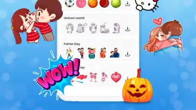 Screenshot von Emoji Keyboard Fonts & Themes 4
