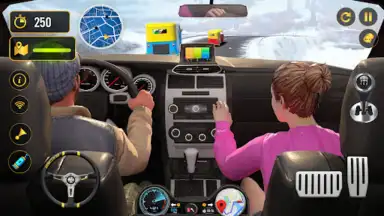 Screenshot von Taxi Games Car Simulator 3D 1
