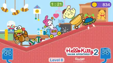 Screenshot von Hello Kitty games - car game 3