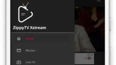 Screenshot von ZippyTV Xstream 1