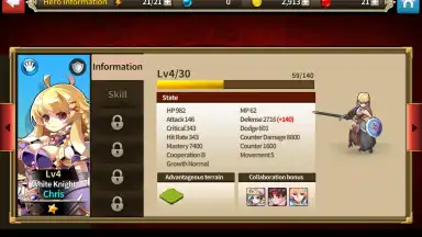Screenshot von Fantasy War Tactics 3