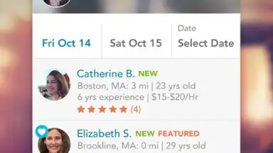 Screenshot von Care.com 5