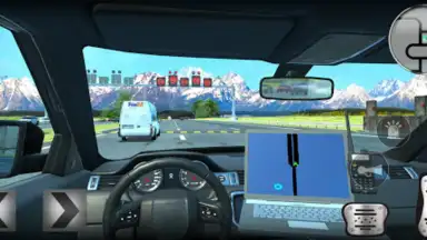 Screenshot von Police Car Drift شرطة الهجوله 4