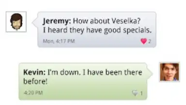 Screenshot von GroupMe 9