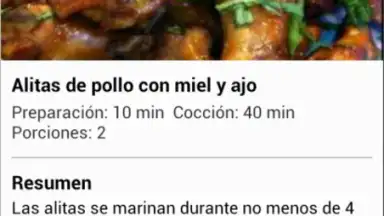 Screenshot von Receta De Pollo 3