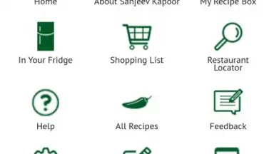 Screenshot von Sanjeev Kapoor’s Recipes 5