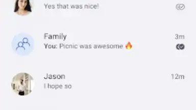 Screenshot von Link Messenger 4