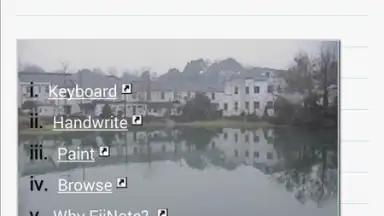Screenshot von FreeNote 7 15