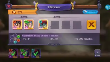 Screenshot von Tap Heroes: Clicker War 8