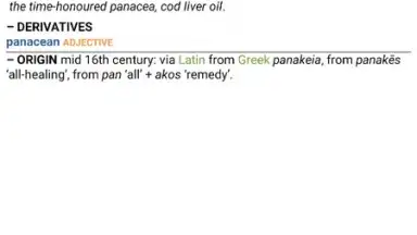 Screenshot von Oxford Dictionary 7