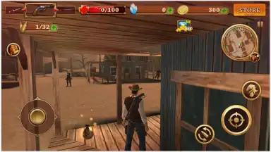 Screenshot von Cowboy Hunting: Gun Shooter 4