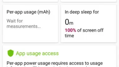 Screenshot von AccuBattery 1