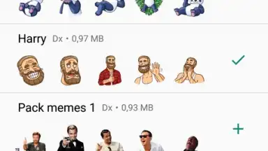 Screenshot von Stickers WhatsApp 6