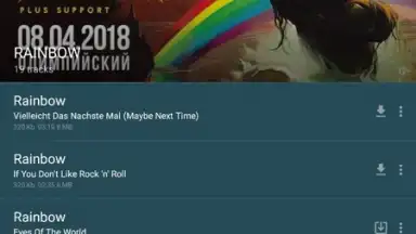 Screenshot von zaycev.net 1