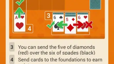 Screenshot von Tournaments Solitaire 1