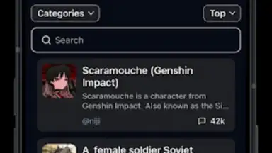 Screenshot von Charstar: AI Character Chat 3