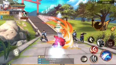 Screenshot von Inuyasha: Naraku's War 2