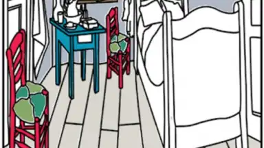 Screenshot von Vincent van Gogh Coloring Book 19