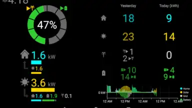 Screenshot von Powerwall Companion 12