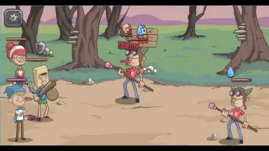 Screenshot von Backyard Heroes RPG 6