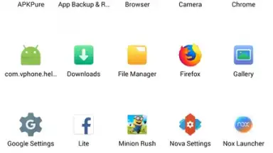 Screenshot von Nova Launcher 19