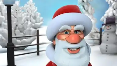 Screenshot von Talking Santa 4