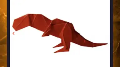 Screenshot von Origami dinosaurs paper shapes 14