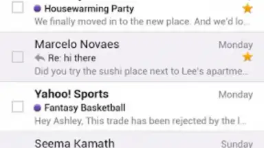 Screenshot von Yahoo Mail 15