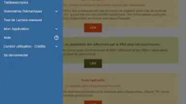 Screenshot von Application Prescrire 21