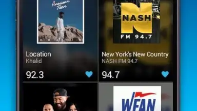 Screenshot von NextRadio 9