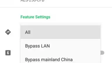Screenshot von Shadowsocks 23