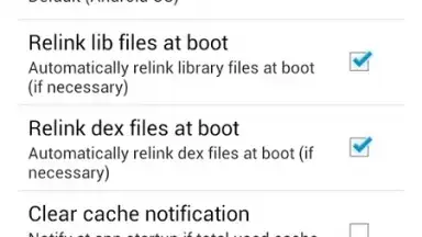 Screenshot von Link2SD 5
