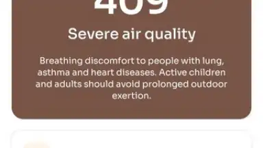 Screenshot von AQI(Air Quality Index) 1