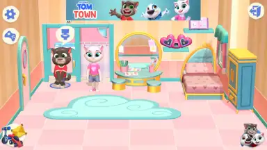Screenshot von Talking Tom Town 6