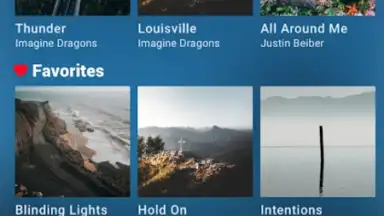 Screenshot von Muzio Music Player 3
