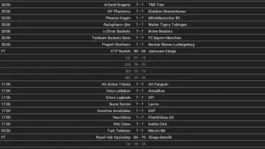 Screenshot von Basketball Livescore Widget 8