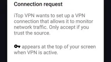 Screenshot von iTop VPN 5
