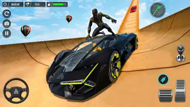Screenshot von Superhero Car Stunt- Car Games 6