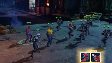 Screenshot von MARVEL Strike Force 4