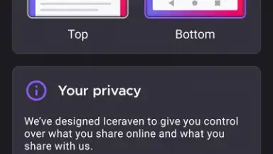 Screenshot von Iceraven Browser 5