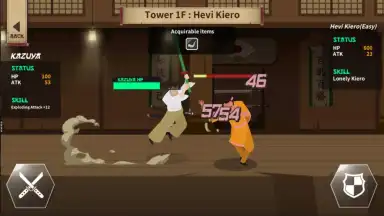 Screenshot von Samurai Kazuya 9