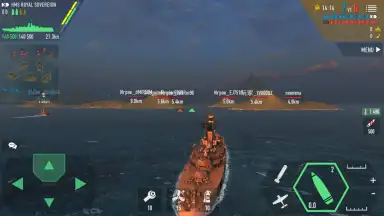 Screenshot von Battle of Warships 2
