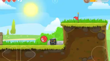 Screenshot von Red Ball 4 4