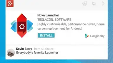Screenshot von Nova Launcher 25