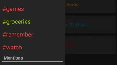 Screenshot von Hashnote 6