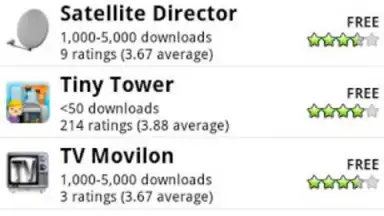 Screenshot von AppBrain App Market 3